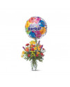 Mixed Bouquet with a Balloon
